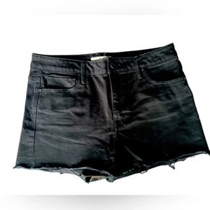 Unpublished Black Denim Shorts